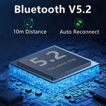 Trasmettitore per computer TV con ricevitore per auto Bluetooth 5.2, BT16