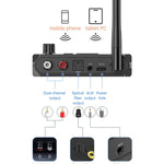 Ricevitore amplificatore audio Bluetooth 5.3 con USB MP3