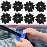 4set Copertura protettiva foro tergicristallo universale per auto Copertura tergicristallo antipolvere antipolvere in PVC
