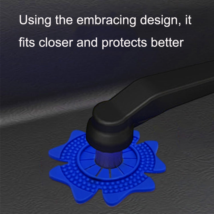 4set Copertura protettiva foro tergicristallo universale per auto Copertura tergicristallo antipolvere antipolvere in PVC