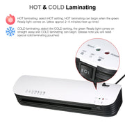 Osmile SL299 Laminatrice A4 Laminatrice a caldo freddo per file fotografici, Only Machine