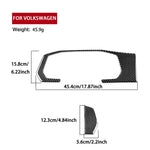 Per Volkswagen Sagitar 2019-2023 2 pezzi/set adesivi decorativi per cruscotto con guida a sinistra