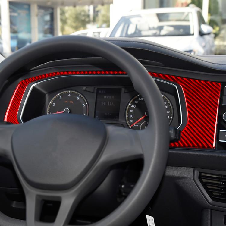 Per Volkswagen Sagitar 2019-2023 2 pezzi/set adesivi decorativi per cruscotto con guida a sinistra