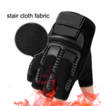 Guanti mezze dita protettivi in silicone antiscivolo per sport all'aria aperta, Free Code