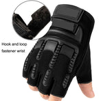 Guanti mezze dita protettivi in silicone antiscivolo per sport all'aria aperta, Free Code