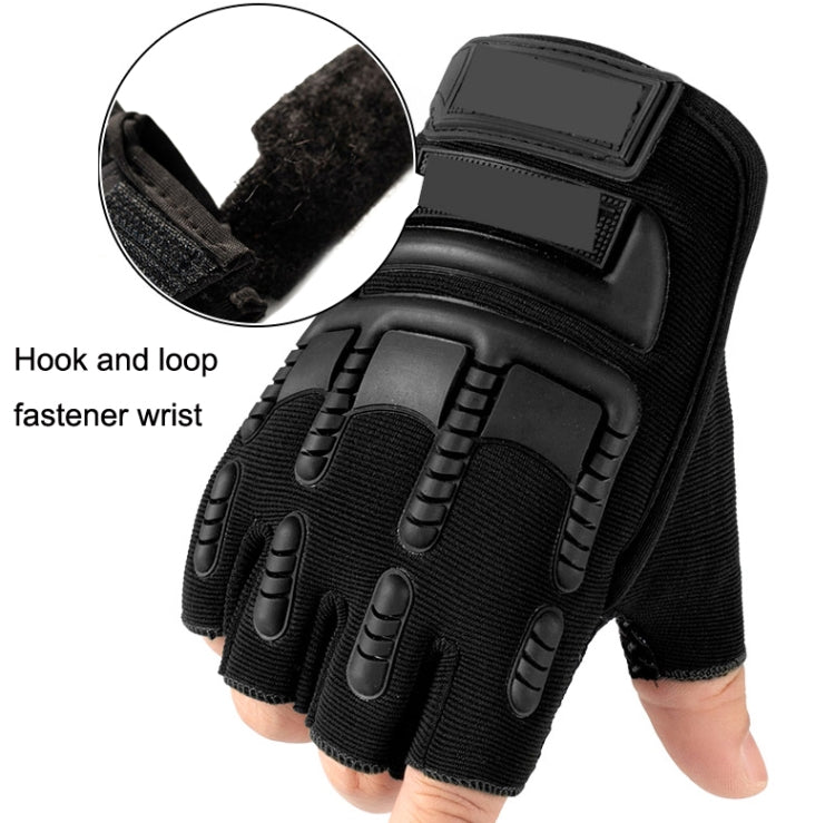 Guanti mezze dita protettivi in silicone antiscivolo per sport all'aria aperta, Free Code