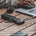 PGYTECH Flash Card Box SD/TF Memory Card Storage Accessori per droni, PGYTECH