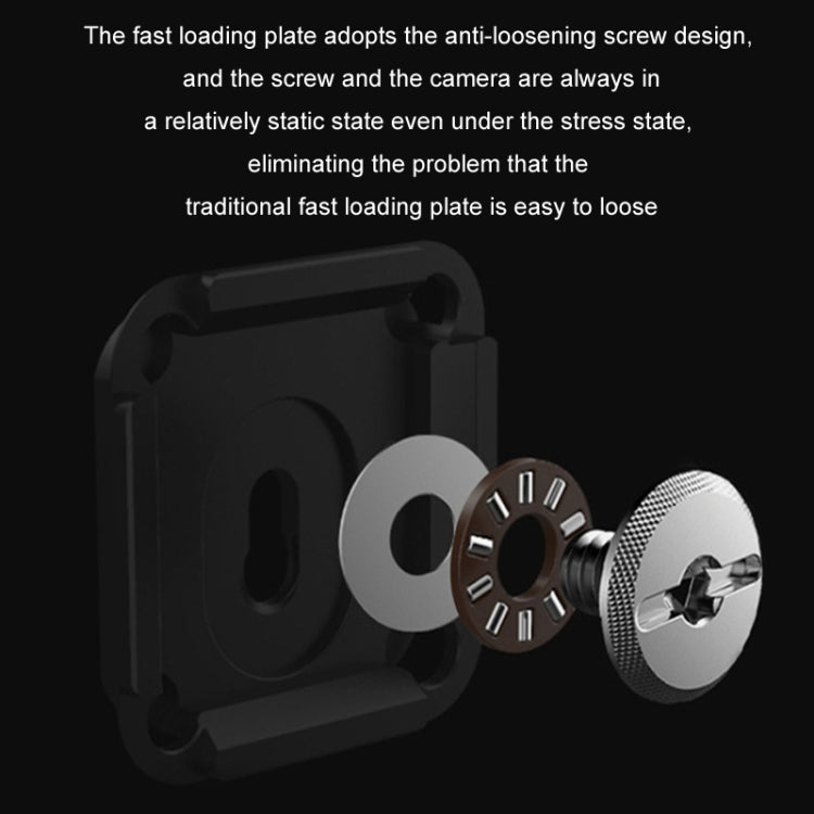 Per DJI RS3 Mini/RS3 PGYTECH Base cardanica con piastra a sgancio rapido
