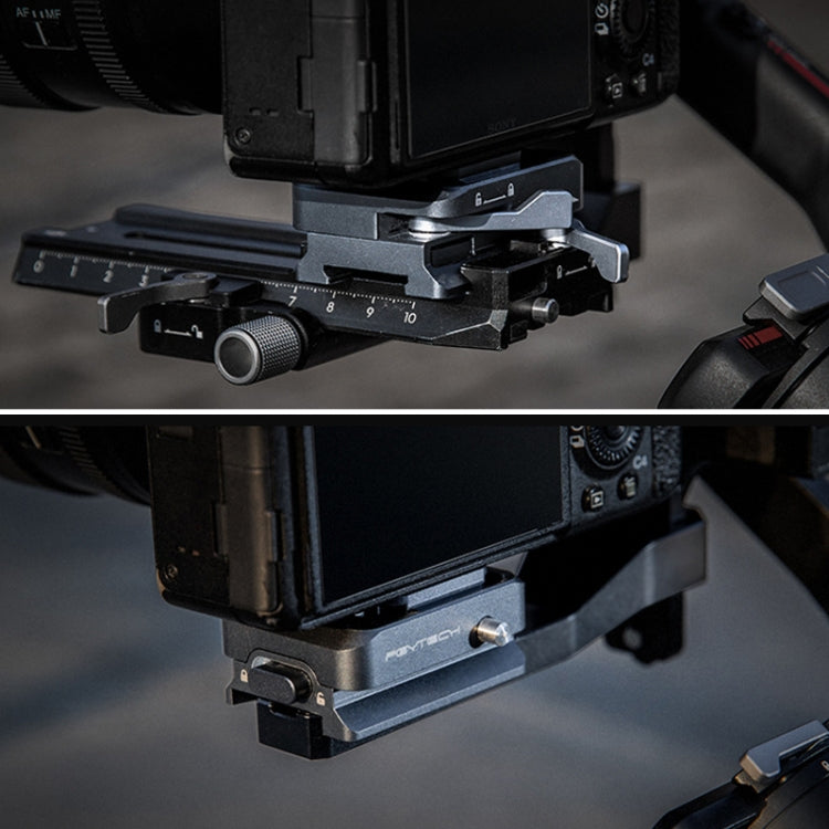 Per DJI RS3 Mini/RS3 PGYTECH Base cardanica con piastra a sgancio rapido