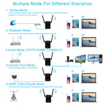 PIX-LINK 2.4G 300Mbps Amplificatore di segnale WiFi Router wireless Ripetitore a doppia antenna