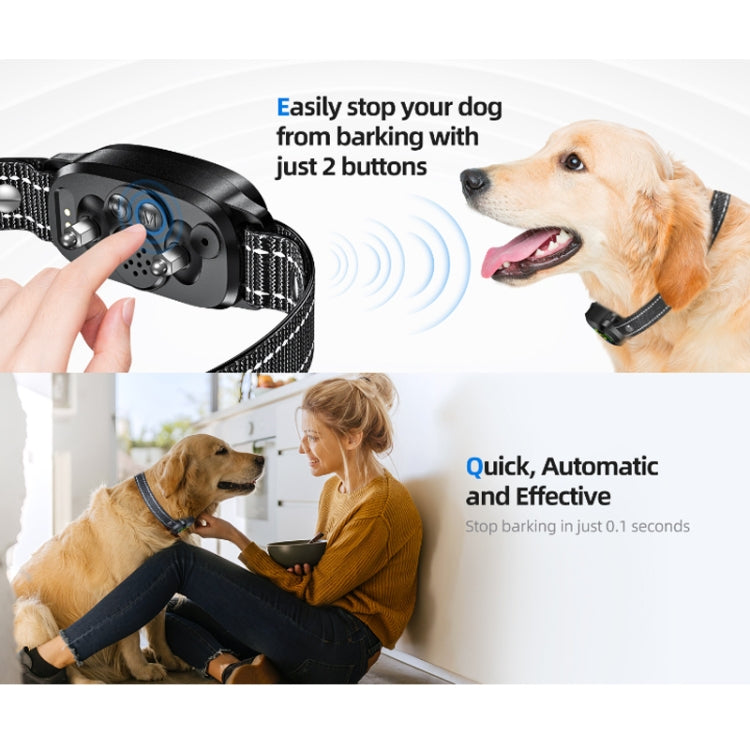 Schermo a colori Bark Stopper Addestratore per cani intelligente impermeabile ricaricabile