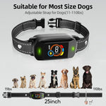 Schermo a colori Bark Stopper Addestratore per cani intelligente impermeabile ricaricabile