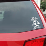 Adesivo riflettente per auto antigraffio per bambino a bordo da 10 pezzi