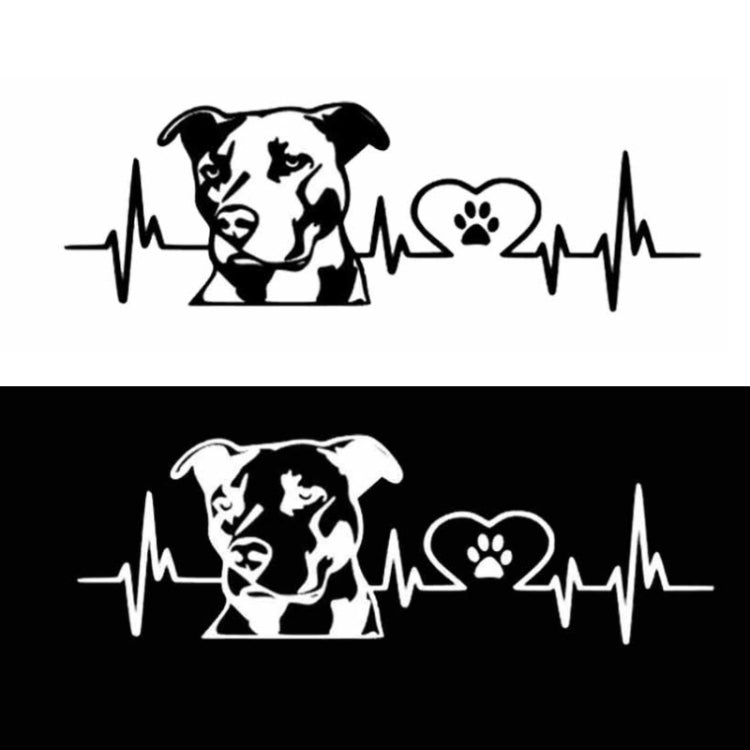 Etichetta per piastra di modifica posteriore per auto Pitbull Love da 10 pezzi