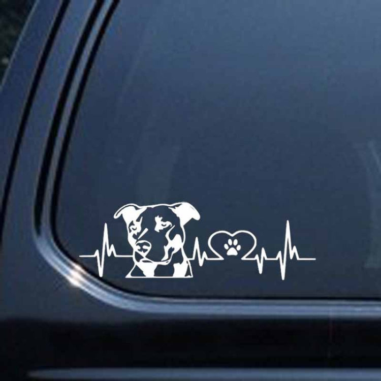 Etichetta per piastra di modifica posteriore per auto Pitbull Love da 10 pezzi