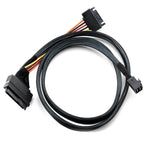 Cavo dati per disco rigido di alimentazione da Mini SAS 36P HD8643 a MINI SAS 8639+ 15P, 36P HD8643 To MINI SAS 8639+ 0.5m, 36P HD8643 To MINI SAS 8639+ 0.75m