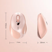 Mouse wireless Inphic M8 che ricarica il mouse USB 2.4G silenzioso per la casa e l'ufficio, M8 (Milk Tea), M8 (Purple)