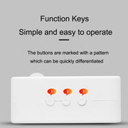 L'emittente vocale di ingresso del sensore di annuncio vocale di un piccolo corno può essere utilizzata come campanello, Rechargeable Square, Battery Square, Battery Round, Rechargeable Round