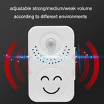 Emittente vocale con sensore e batteria ricaricabile