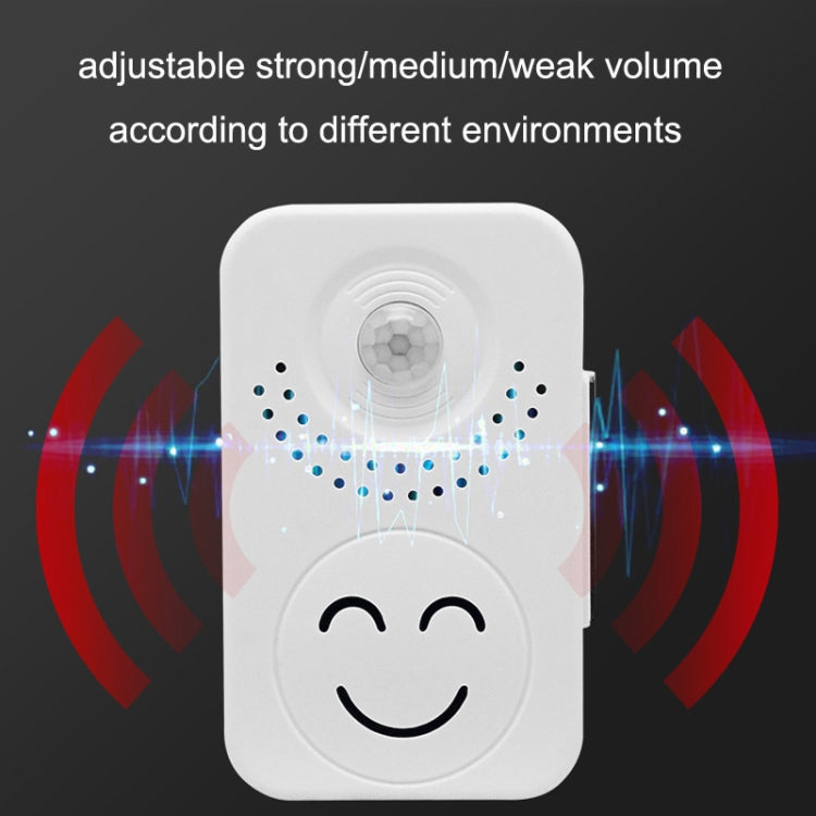 Emittente vocale con sensore e batteria ricaricabile