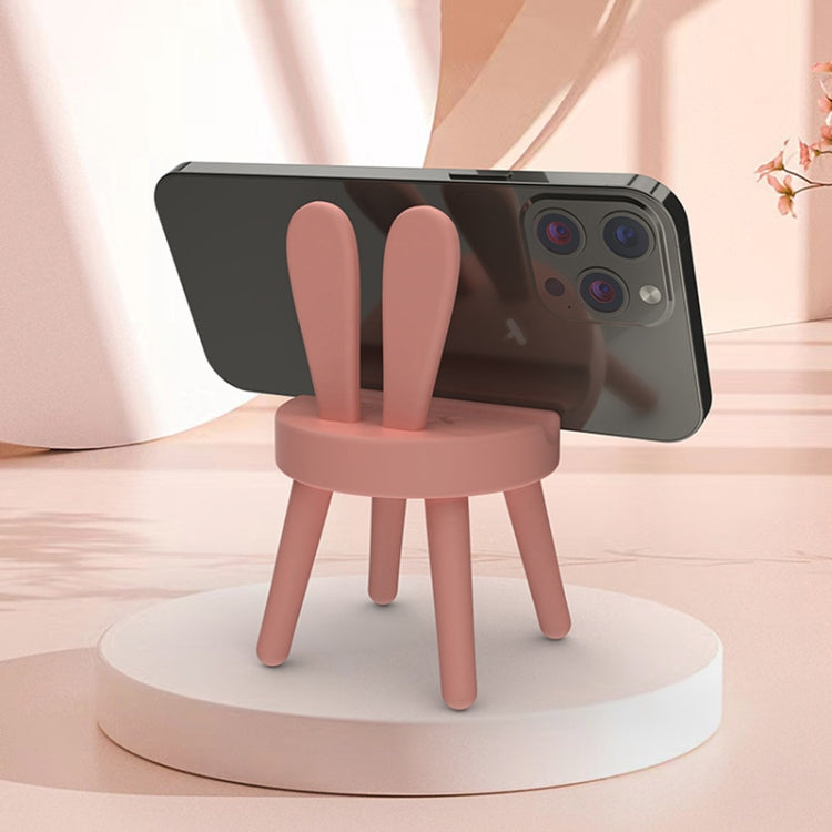 Porta cellulare da tavolo a forma di sedia cartoon