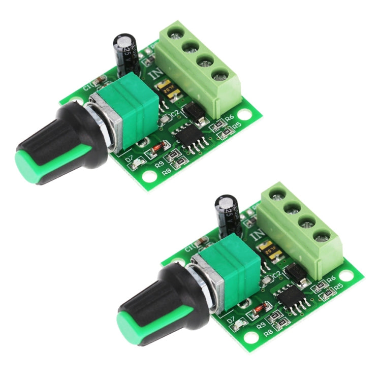 Interruttore regolatore motore CC 1,8-12V 2A PWM 2 pezzi
