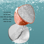 Epilatore per pedicure per peeling del piede con smerigliatrice per depilazione 2 in 1