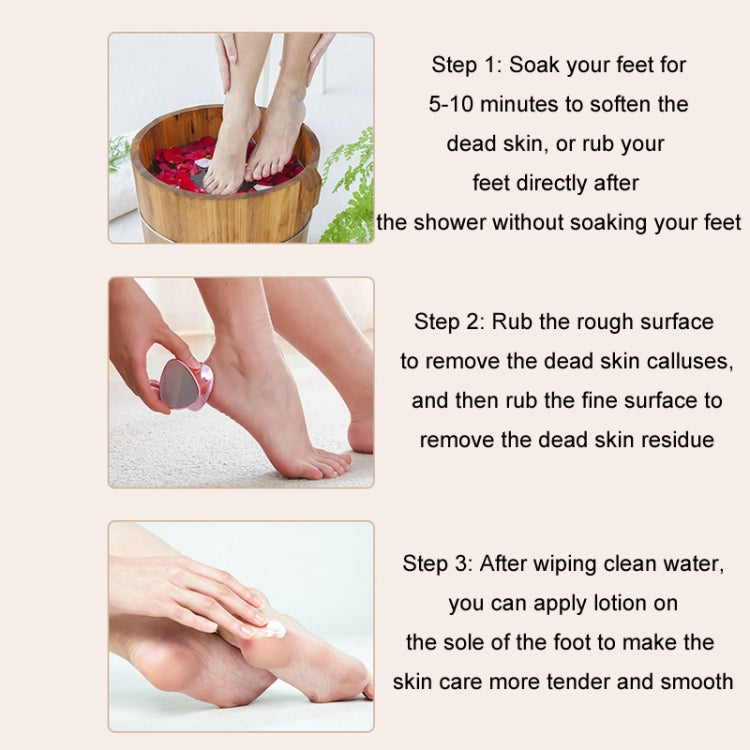Epilatore per pedicure per peeling del piede con smerigliatrice per depilazione 2 in 1
