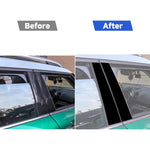 Per BMW Mini F60 2017-2023 6 pezzi/set adesivo decorativo universale per montante B con guida a sinistra e a destra