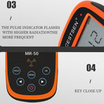 Rilevatore radiazioni nucleari MR-50 con allarme LCD