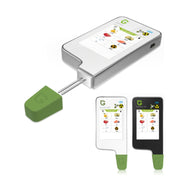 Greentest ECO6 Verdura, frutta, carne Alimenti Nitrati Qualità dell'acqua Rilevatore di radiazioni nucleari Ambientali, Spina UE, ECO6 White, ECO6 Black