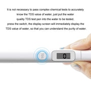 Penna per test della qualità dell'acqua TDS Rilevatore di acqua potabile ad alta precisione, TDS Water Test Pen