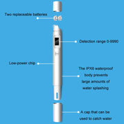 Penna per test della qualità dell'acqua TDS Rilevatore di acqua potabile ad alta precisione, TDS Water Test Pen