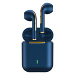 J18 Bluetooth 5.0 TWS Auricolari wireless in-ear Cuffie a lunga durata della batteria, J18 (Blue)