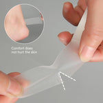 10 adesivi antiusura per tallone da 5 m/rotolo per la cura dei piedi, Transparent, Yellow