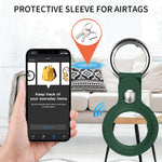 Custodia protettiva in ecopelle per Apple AirTag