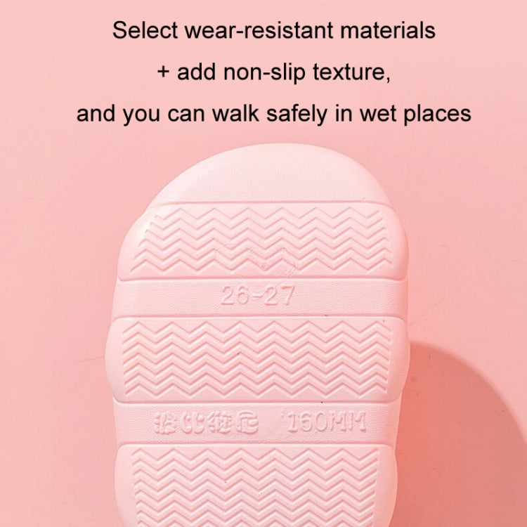 Pantofole per bambini Sandali con suola morbida antiscivolo in cartone animato, 26-27 Inner Length 15.5cm, 28-29 Inner Length 16.5cm, 30-31 Inner Length 17.5cm, 32-33 Inner Length 18.5cm, 34-35 Inner Length 19.5cm