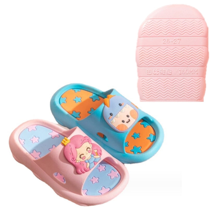 Pantofole per bambini Sandali con suola morbida antiscivolo in cartone animato, 26-27 Inner Length 15.5cm, 28-29 Inner Length 16.5cm, 30-31 Inner Length 17.5cm, 32-33 Inner Length 18.5cm, 34-35 Inner Length 19.5cm