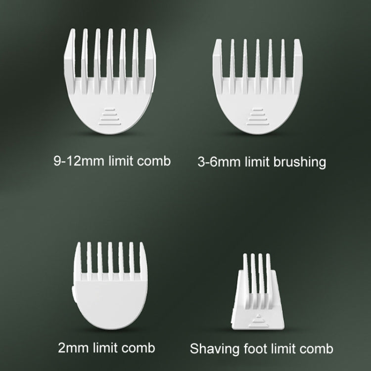 Fader elettrico per tagliacapelli per zampe di cani e gatti, 2 in 1 Green, 3 in 1 Green, 4 in 1 Green, 2 in 1 White, 3 in 1 White, 4 in 1 White, Single Head