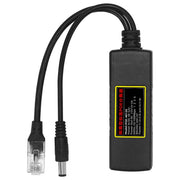 POE-4812G Splitter POE IEEE 802.3AF Standard Uscita 12V Ingresso 48V per sistema di sicurezza telecamera IP CCTV, POE-4812G