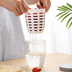 Tazza per snack di frutta e verdura da 600 ml con coperchio e forchetta, scatola per insalata ermetica a prova di perdite