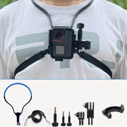 Supporto da collo e fascia toracica per smartphone