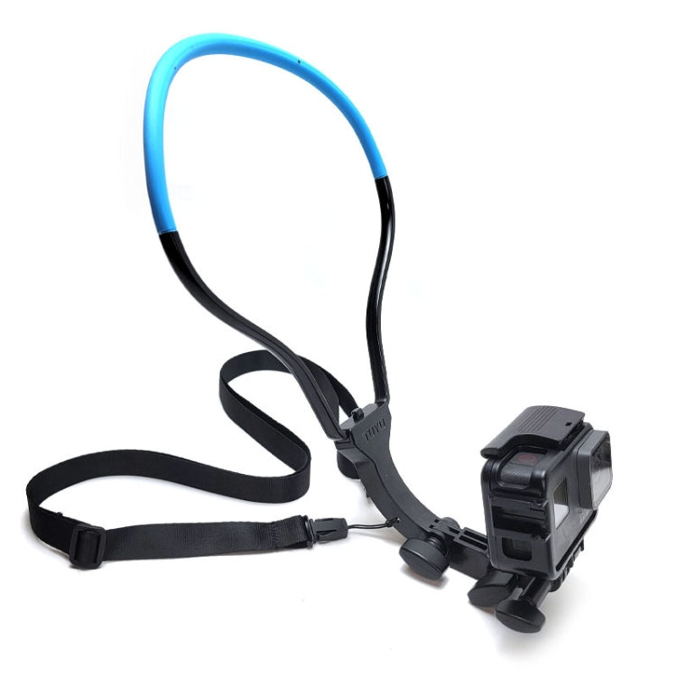 TUYU Supporto per fotocamera da collo Supporto per fascia toracica per telefono cellulare per riprese video // POV, Standard (Black), Standard (Blue), With Phone Clip (Black), With Phone Clip (Blue), Vertical Shooting (Black), Vertical Shooting (Blue)�...