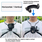 Supporto da collo e fascia toracica per smartphone