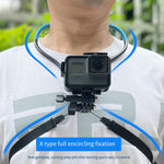 Supporto da collo e fascia toracica per smartphone
