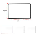 Per Tesla Model3/Y Cornice in silicone con copertura protettiva per paraurti schermo, For Tesla Model3/Y Black, For Tesla Model3/Y Pink, For Tesla Model3/Y White, For Tesla Model3/Y Gray