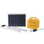 Kit energia solare 7Ah 10W con luce LED emergenza