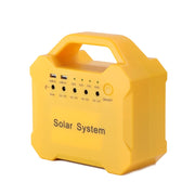 Kit di energia solare ricaricabile a LED con luce di emergenza per pannello solare 7AH 10W
