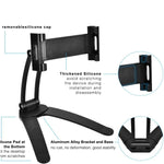 Supporto per telefono cellulare con montaggio a parete per tablet PC in lega di alluminio 2 in 1