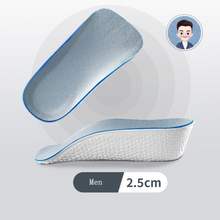 Solette Cuscinetti per scarpe di supporto per arco plantare elastici morbidi e leggeri, 2.5CM Increase Height Men, 3.5CM Increase Height Men, 1.5CM Increase Height Women, 2.5CM Increase Height Women, 3.5CM Increase Height Women